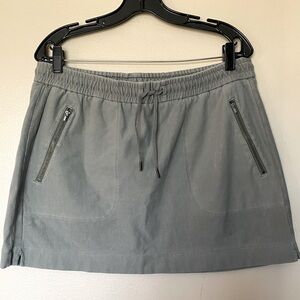 Athleta Gray Mini Skirt
